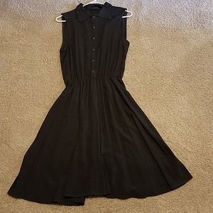 CP Shades Sleeveless Shirt Dress Dark Grey Size XS